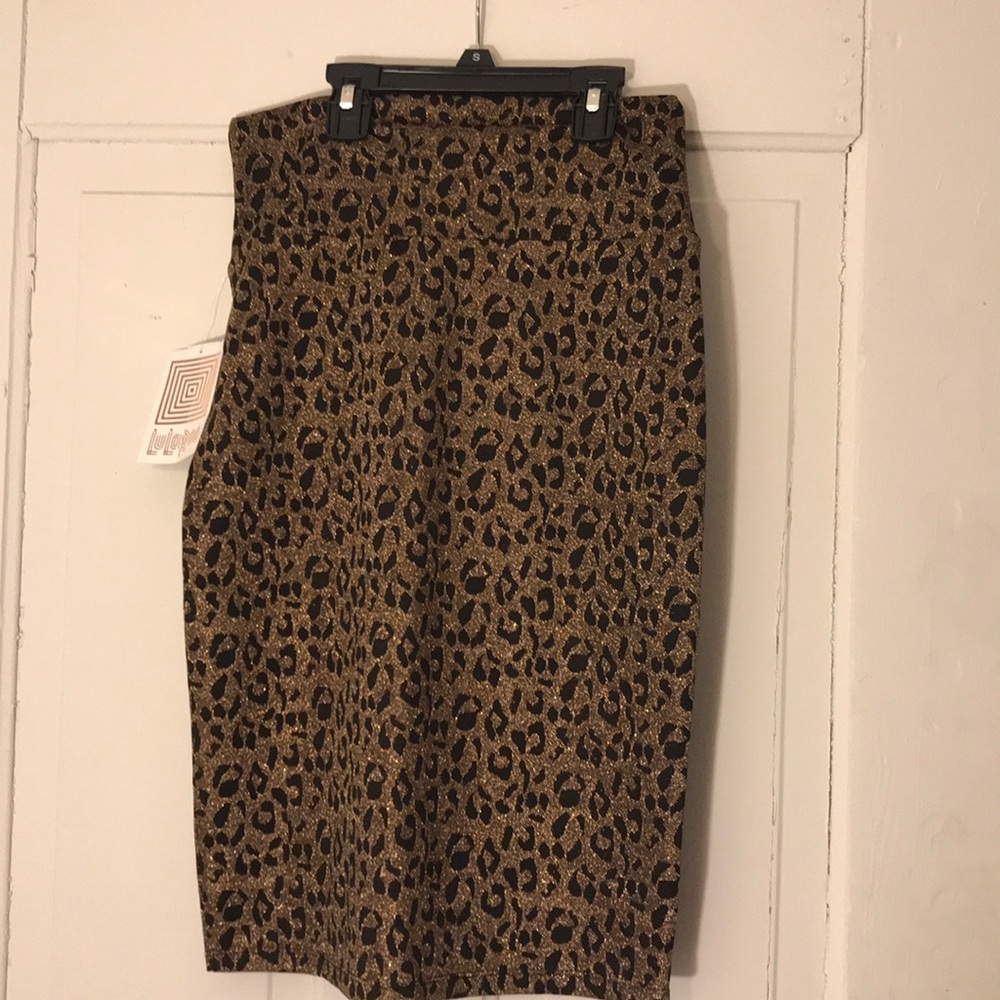 CASSIE leopard print skirt
